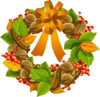 a thanksgiving wreath